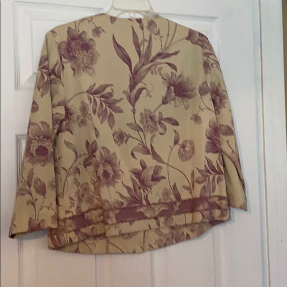 J Jill S floral print jacket - Picture 5 of 7